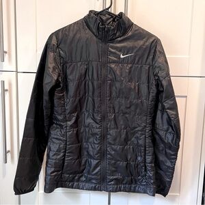 Nike Thermal Women’s Black Puffer Golf Coat